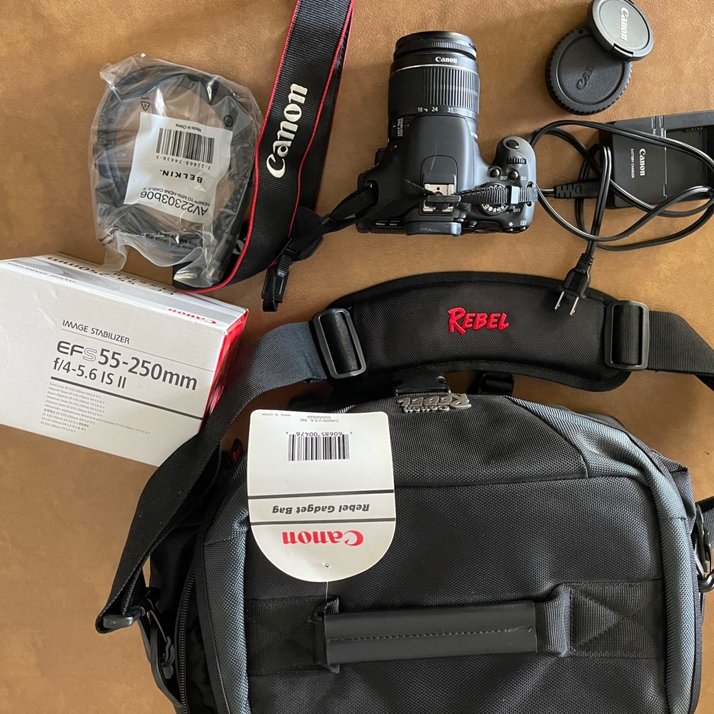 Canon EOS Rebel T3i camera